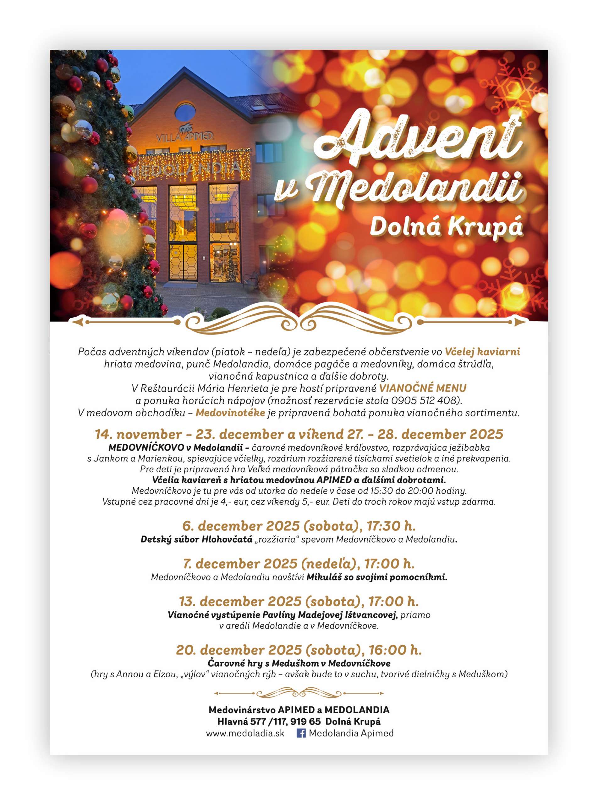 Advent v Medolandii